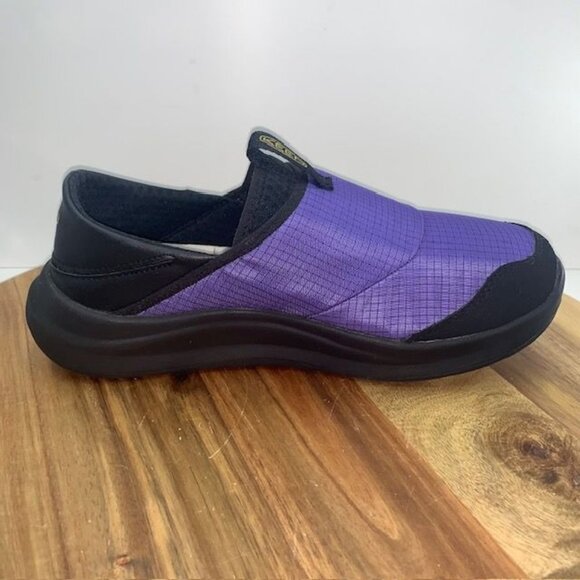 Keen Mens Purple Black Slip On Shoes Similar to Hoodcamp Size 9 New - Picture 6 of 9